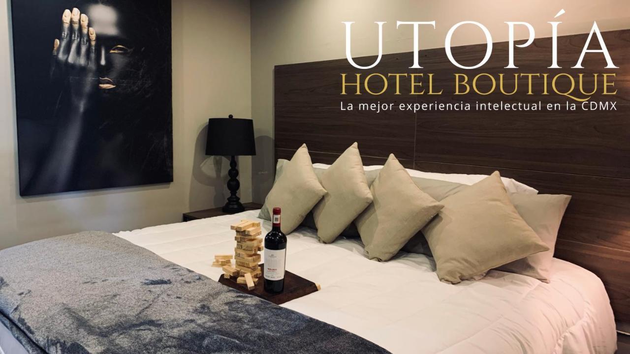 Utopia Hotel Boutique Mexico-stad Buitenkant foto