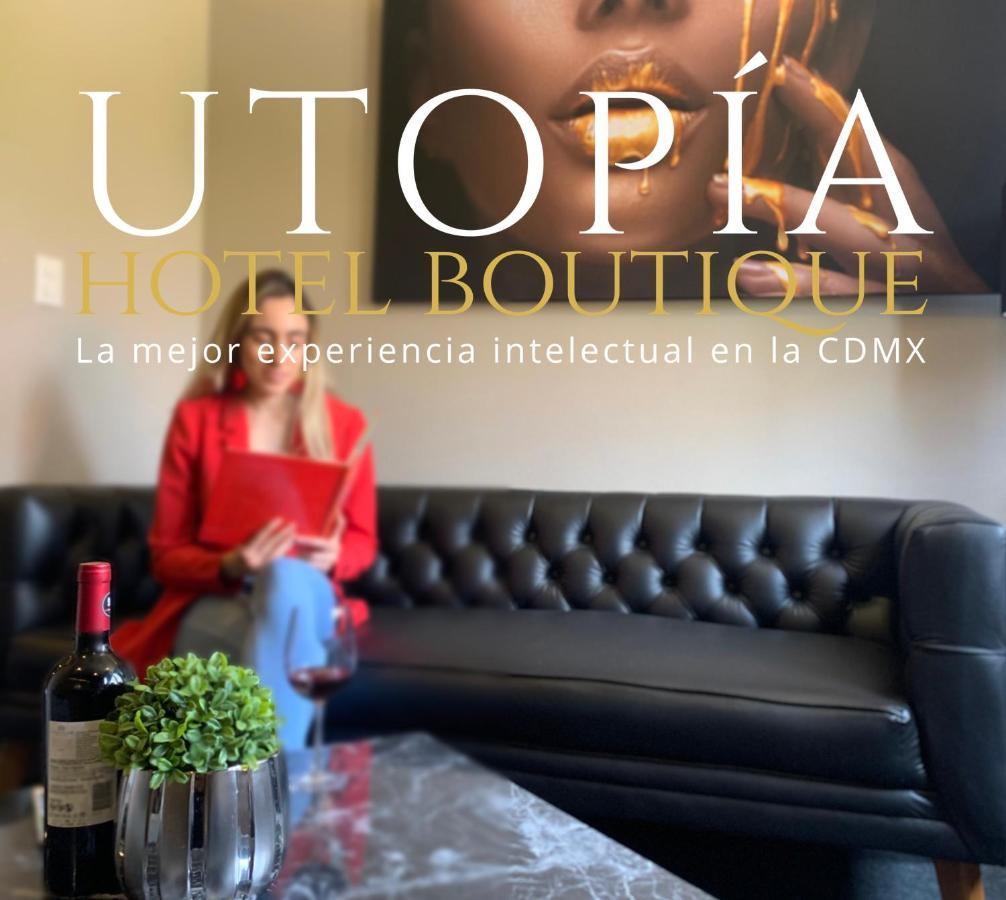 Utopia Hotel Boutique Mexico-stad Buitenkant foto